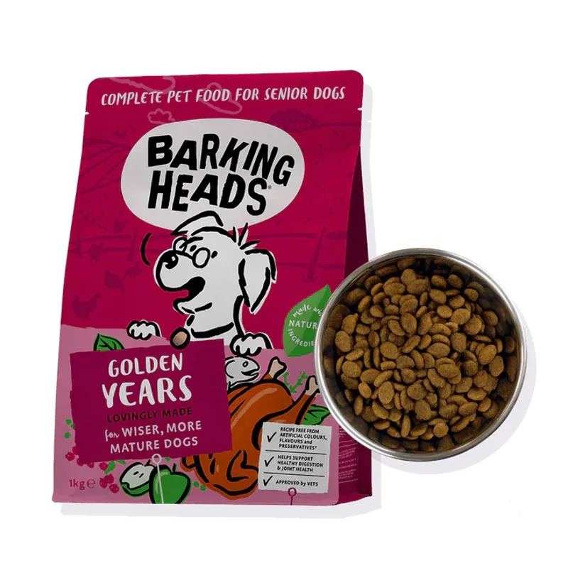 Barking Heads Golden Years Senior Dry Dog Food 2kg
